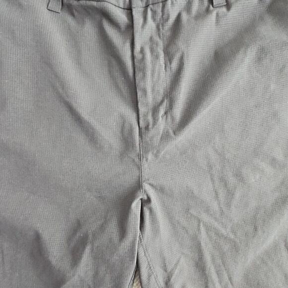 Random Golf Club Men's Performance Chino Short Size 39 Black 8" Inseam Golfcore - Picture 3 of 13